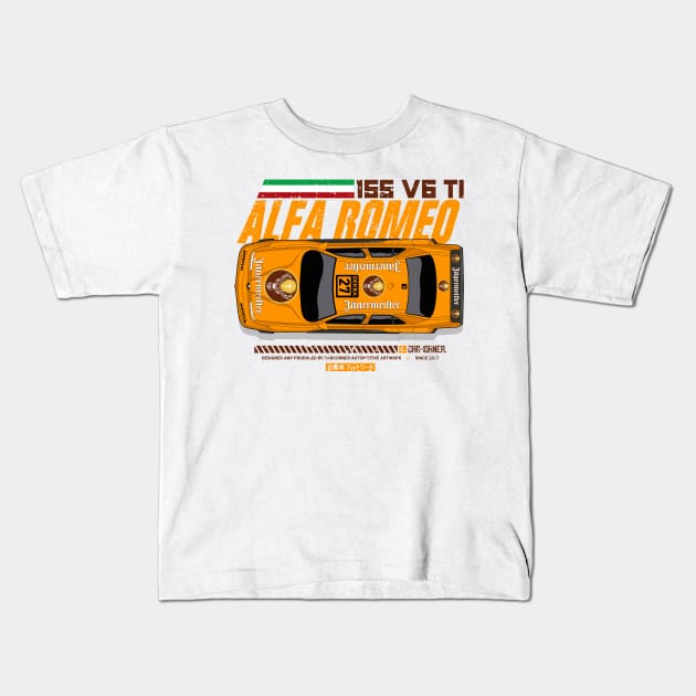 DTM - 155 V6 TI - CarCorner Kids T-Shirt by CarCorner - Automotive Artwork